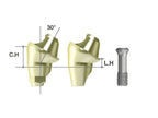 ST MUA Abutment - Angled 30° (ST Regular)
