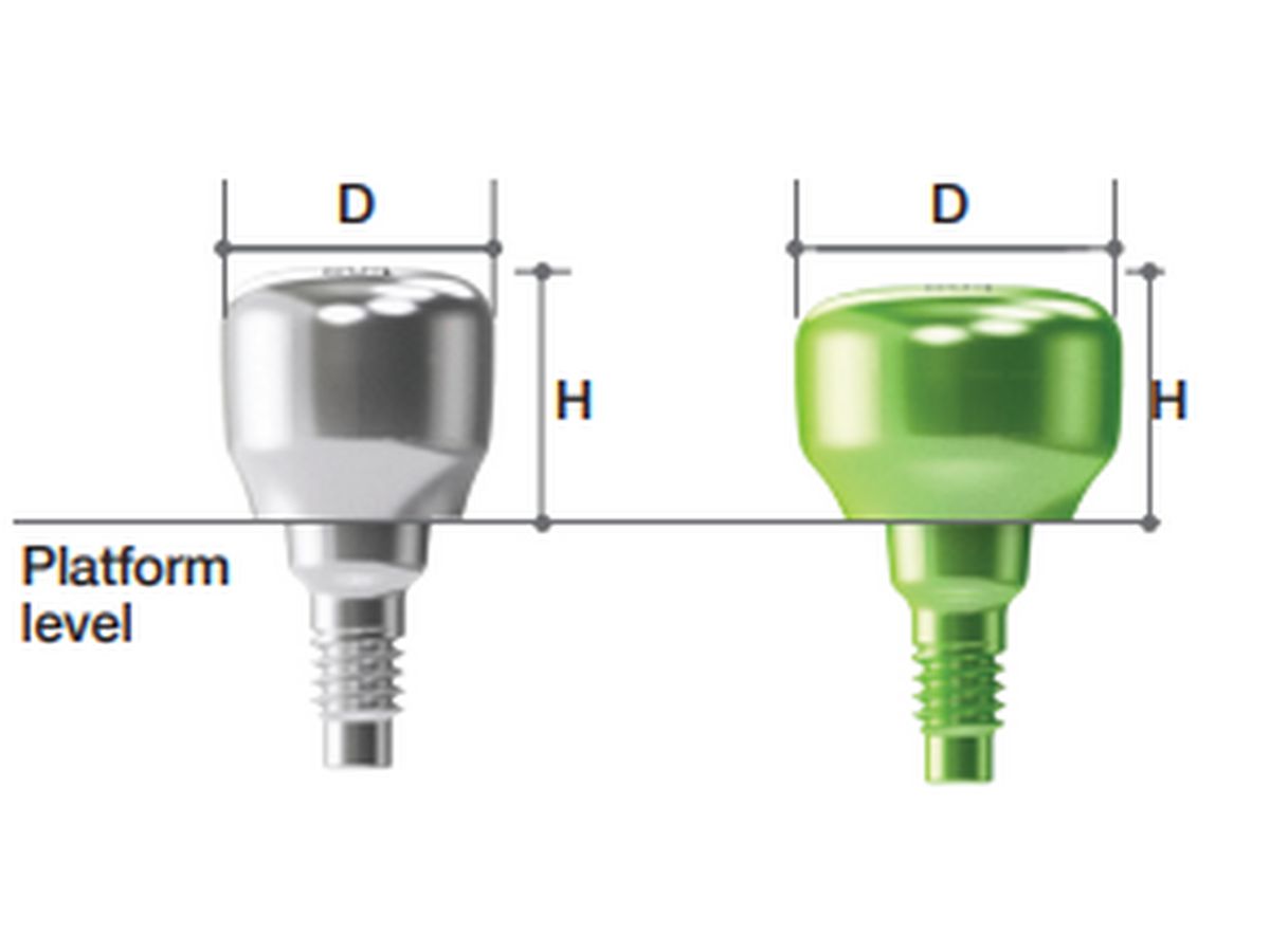 AnyRidge Extra Healing Abutment (Type - Platform)