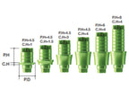AnyRidge ZrGen Extra Abutment Core 4.8 (Non-Locked)