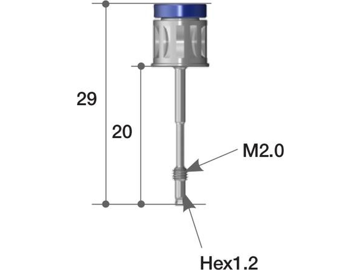 MUA Angled Abutment Removal Driver
